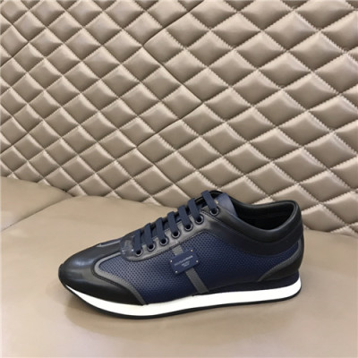 Dolce&Gabbana 2021 Men's Leatehr Sneakers,DGS0287 - 돌체앤가바나 2021 남성용 레더 스니커즈,Size(240-270),네이비