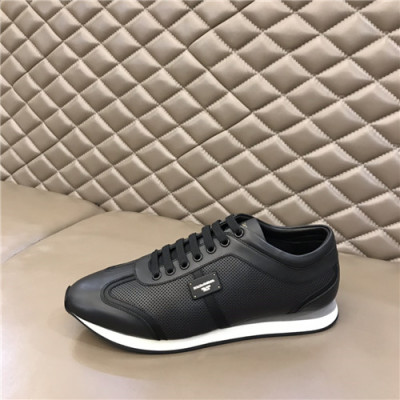 Dolce&Gabbana 2021 Men's Leatehr Sneakers,DGS0288 - 돌체앤가바나 2021 남성용 레더 스니커즈,Size(240-270),블랙