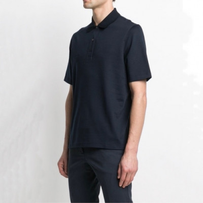 Ferragamo   Mens Basic Logo Cotton Short Sleeved Tshirts Black - 페라가모 2021 남성 베이직 로고 코튼 반팔티 Fer0326x Size(m - 2xl) 블랙