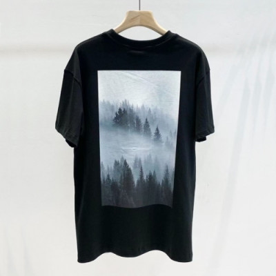 Fear of god  Mm/Wm Minimal Cotton Short Sleeved Tshirts Black - 피어오브갓 2021 남/녀 미니멀 코튼 반팔티 Fea0287x Size(s - xl) 블랙