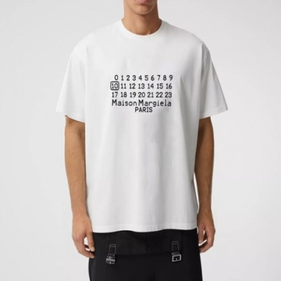 Maison margiela  Mm/Wm Deserve Printing Cotton Short Sleeved Tshirts White - 메종 마르지엘라 2021 남/녀 프린팅 코튼 반팔티 Mai0043x Size(s - xl) 화이트