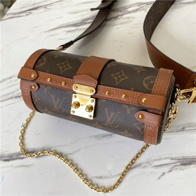 [루이비통]Louis Vuitton 2021 Women's Leather Shoulder Bag,19cm,M45707,LOUB2376 - 루이비통 2021 여성용 레더 숄더백,19cm,브라운