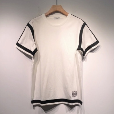 [추천템]Loewe  Mm/Wm Smile Short Sleeved Tshirts White - 로에베 2021 남/녀 스마일 반팔티 Loe0423x Size(s - 2xl) 화이트