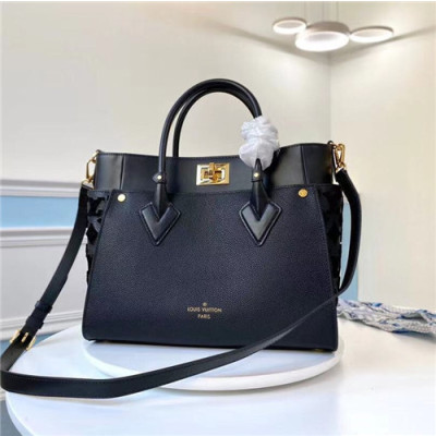 [럭셔리한]Louis Vuitton 2021 Women's Leather Tote Bag/Shoulder Bag,30.5cm,M53825,LOUB2386 - 루이비통 2021 여성용 레더 토트백/숄더백,30.5cm,블랙