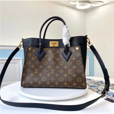 [럭셔리한]Louis Vuitton 2021 Women's Leather Tote Bag/Shoulder Bag,30.5cm,M53825,LOUB2388 - 루이비통 2021 여성용 레더 토트백/숄더백,30.5cm,브라운