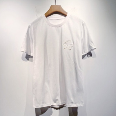 Chrome hearts  Mens Logo Casual Short Sleeved Tshirts White - 크롬하츠 2021 남성 로고 캐쥬얼 반팔티 Chr0366x Size(s - 2xl) 화이트