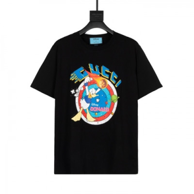 Gucci  Mm/Wm Logo Short Sleeved Tshirts Black - 구찌 2021 남/녀 로고 반팔티 Guc03765x Size(xs - l) 블랙