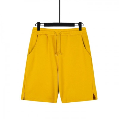 Gucci  Mens Initial Logo Vintage Casual Half Pants Yellow - 구찌 2021 남성 이니셜 로고 빈티지 캐쥬얼 반바지 Guc03776x Size(xs - l) 옐로우