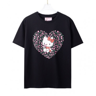 Gucci  Mm/Wm Logo Short Sleeved Tshirts Black - 구찌 2021 남/녀 로고 반팔티 Guc03782x Size(xs - l) 블랙