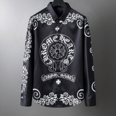 Chrome Hearts  Mens Casual Tshirts Black - 크롬하츠 2020 남성 캐쥬얼 셔츠 Chr0369x Size(m - 3xl) 블랙