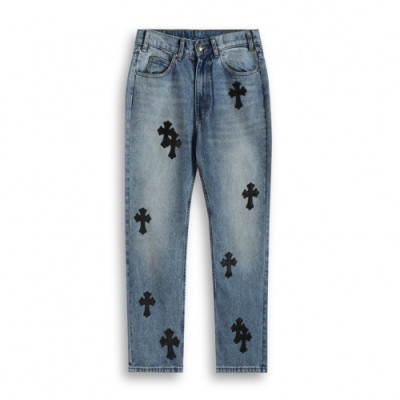 Chrom Hearts  Mm/Wm Casual Denim Jeans Blue - 크롬하츠 2021남/녀 캐쥬얼 데님 청바지 Chr0383x Size(26 - 34) 블루