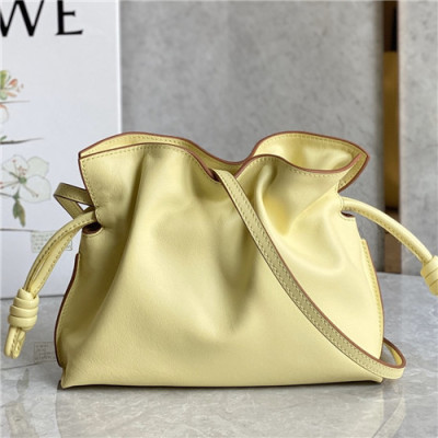 [로에베]Loewe 2021 Women's Leather Clutch Bag,24,LOEB0538 - 로에베 2021 여성용 레더 클러치백,24cm,옐로우