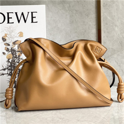 [로에베]Loewe 2021 Women's Leather Clutch Bag,24,LOEB0541 - 로에베 2021 여성용 레더 클러치백,24cm,카멜