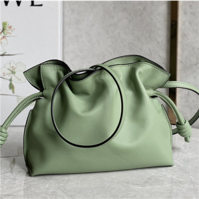 [로에베]Loewe 2021 Women's Leather Clutch Bag,24,LOEB0542 - 로에베 2021 여성용 레더 클러치백,24cm,그린