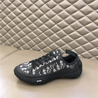 Dior 2021 Men's Canvas Sneakers,DIOS0412 - 디올 2021 남성용 캔버스 스니커즈,Size(240-270),블랙