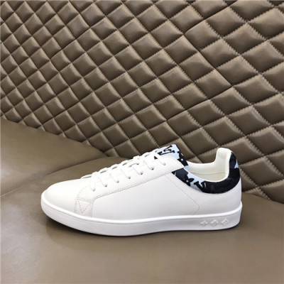 Louis Vuitton 2021 Men's Leather Sneakers,LOUS2098 - 루이비통 2021 남성용 레더 스니커즈,Size(240-270),화이트