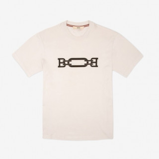 Bally  Mens Logo Short Sleeved Tshirts White - 발리 2021 남성 로고 폴로 반팔티 Bly0129x Size(s - 2xl) 화이트