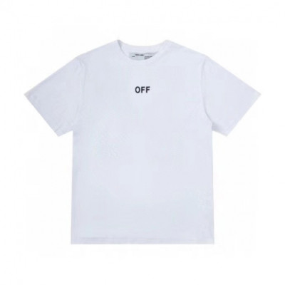 Off-white  Mm/Wm Printing Logo Crew - neck Cotton Short Sleeved Tshirts White - 오프화이트 2021 남/녀 프린팅 로고 코튼 반팔티 Off0741x Size(s - xl) 화이트