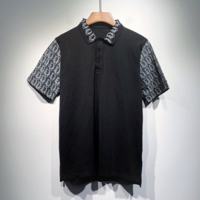 Dior  Mm/Wm Casual Crew-neck Short Sleeved Tshirts Black - 디올 2021 남/녀 캐쥬얼 크루넥 반팔티 Dio01282x Size(s - 2xl) 블랙