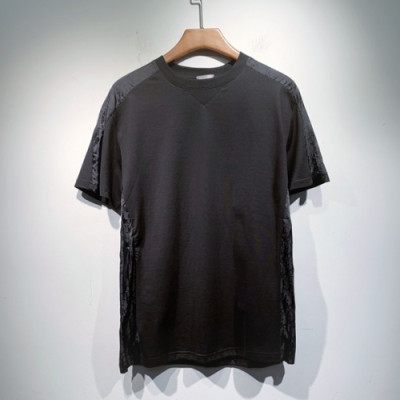 Dior  Mm/Wm Casual Crew-neck Short Sleeved Tshirts Black - 디올 2021 남/녀 캐쥬얼 크루넥 반팔티 Dio01287x Size(s - 2xl) 블랙