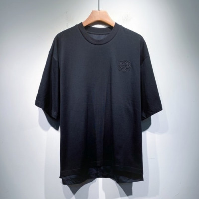 Loewe  Mm/Wm Smile Short Sleeved Tshirts Black - 로에베 2021 남/녀 스마일 반팔티 Loe0442x Size(s - 2xl) 블랙