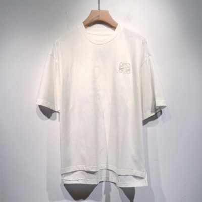 Loewe  Mm/Wm Smile Short Sleeved Tshirts White - 로에베 2021 남/녀 스마일 반팔티 Loe0443x Size(s - 2xl) 화이트