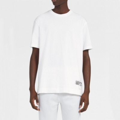 Ermenegildo Zegna  Mens Business Short Sleeved Polo Tshirts White - 에르메네질도 2021 제냐 남성 비지니스 반팔티 Zeg0298x Size(m - 2xl) 화이트