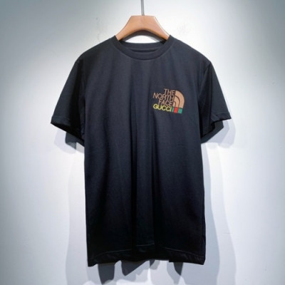 Gucci  Mm/Wm Logo Short Sleeved Tshirts Black - 구찌 2021 남/녀 로고 반팔티 Guc03809x Size(m - 2xl) 블랙