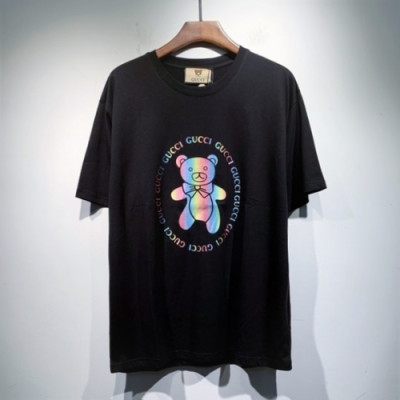 [추천템]Gucci  Mm/Wm Logo Short Sleeved Tshirts Black - 구찌 2021 남/녀 로고 반팔티 Guc03814x Size(s - 2xl) 블랙