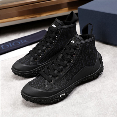 Dior 2021 Men's Canvas Sneakers,DIOS0418 - 디올 2021 남성용 캔버스 스니커즈,Size(240-270),블랙