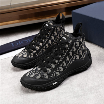 Dior 2021 Men's Canvas Sneakers,DIOS0419 - 디올 2021 남성용 캔버스 스니커즈,Size(240-270),블랙