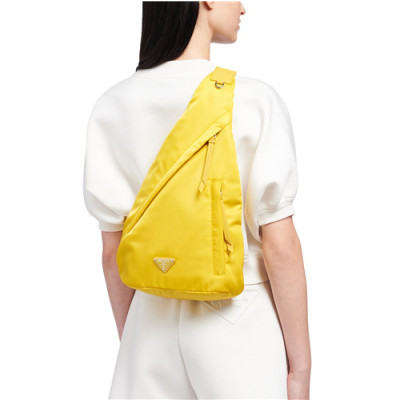 [프라다]Prada 2021 Women's Nylon Backpack,26.5cm,2VZ092,PRAB0441 - 프라다 2021 여성용 나일론 백팩,26.5cm,옐로우
