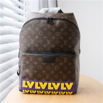 [루이비통]Louis Vuitton 2021 Men's Leather Backpack,40cm,LOUB2421 - 루이비통 2021 남성용 레더 백팩,40cm,브라운