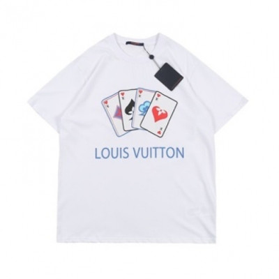 Louis vuitton  Mm/Wm Logo Short Sleeved Tshirts White - 루이비통 2021 남/녀 로고 반팔티 Lou03363x Size(xs - l) 화이트