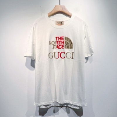 Gucci  Mm/Wm Logo Short Sleeved Tshirts White - 구찌 2021 남/녀 로고 반팔티 Guc03847x Size(s - 2xl) 화이트