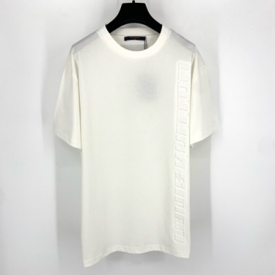 Louis vuitton  Mm/Wm Logo Short Sleeved Tshirts White - 루이비통 2021 남/녀 로고 반팔티 Lou03369x Size(xs - l) 화이트