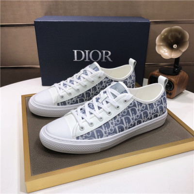 Dior 2021 Men's Canvas Sneakers,DIOS0421 - 디올 2021 남성용 캔버스 스니커즈,Size(240-270),화이트