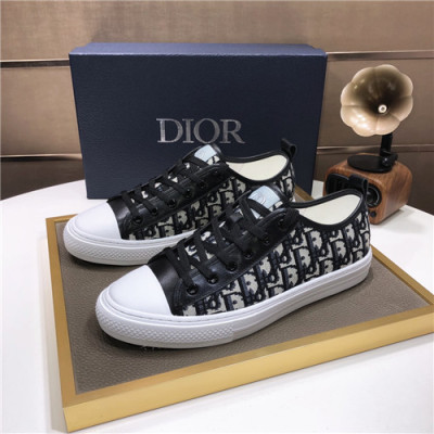 Dior 2021 Men's Canvas Sneakers,DIOS0424 - 디올 2021 남성용 캔버스 스니커즈,Size(240-270),블랙