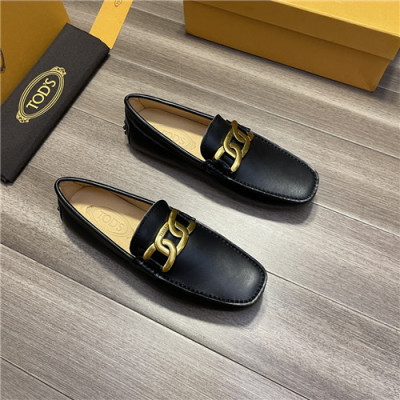 Tod's 2021 Men's Leather Loafer,TODS0253 - 토즈 2021 남성용 레더 로퍼,Size(240-270),블랙