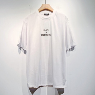 Gucci  Mm/Wm Logo Short Sleeved Tshirts White - 구찌 2021 남/녀 로고 반팔티 Guc03860x Size(s - 2xl) 화이트
