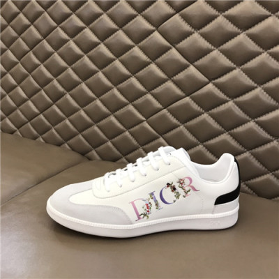 Dior 2021 Men's Leather Sneakers,DIOS0454 - 디올 2021 남성용 레더 스니커즈,Size(240-270),화이트