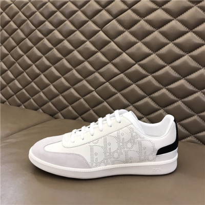 Dior 2021 Men's Leather Sneakers,DIOS0455 - 디올 2021 남성용 레더 스니커즈,Size(240-270),화이트
