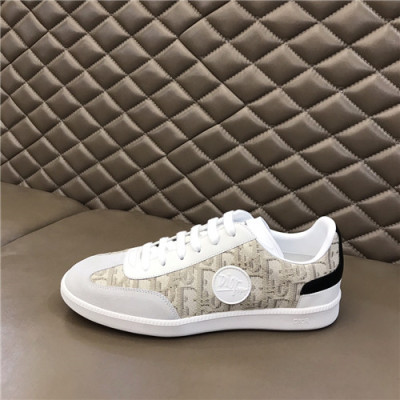 Dior 2021 Men's Leather Sneakers,DIOS0458 - 디올 2021 남성용 레더 스니커즈,Size(240-270),화이트