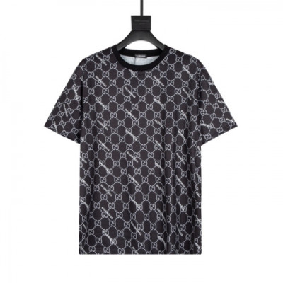 Gucci  Mm/Wm Logo Short Sleeved Tshirts Black - 구찌 2021 남/녀 로고 반팔티 Guc03882x Size(xs - l) 블랙