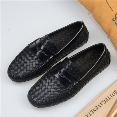 Bottega Veneta 2021 Men's Leather Loafer,BVS0403 - 보테가 베네타 2021 남성용 레더 로퍼,Size(240-270),블랙