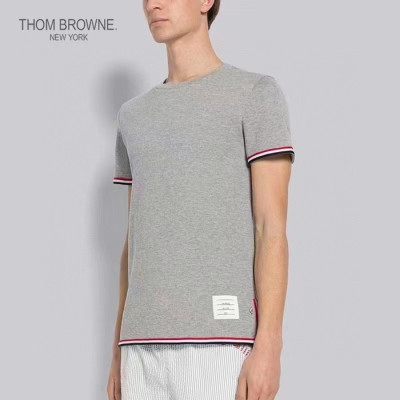 Thom Browne  Mens Casual Short Sleeved Tshirts Gray - 톰브라운 2023 남성 캐쥬얼 반팔티 Thom01345x Size(0 - 4) 그레이