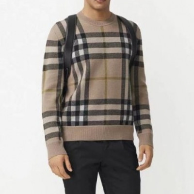 Burberry  Mm/Wm Vintage Polo Wool Sweaters Beige - 버버리 2021 남자 빈티지 폴로 울 스웨터 Bur04031x Size(s - 2xl) 베이지