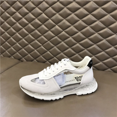 Givenchy 2021 Men's Leather Sneakers,GIVS0183 - 지방시 2021 남성용 레더 스니커즈,Size(240-270),화이트