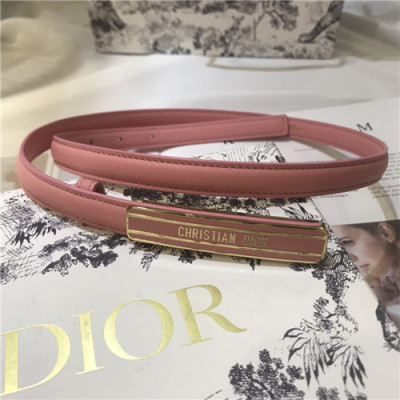 Dior 2021 Women's Leather Belt,1.5cm,DIOBT0067 - 디올 2021 여성용 레더 벨트,1.5cm,핑크