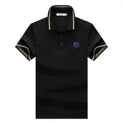 Loewe  Mens Smile Short Sleeved Tshirts Black - 로에베 2021 남성 폴로 반팔티 Loe0466x Size(m - 3xl) 블랙